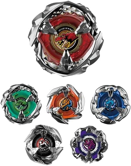 Beyblade X BX-31 Random Booster Vol. 3 [Complete Set of 6 Types Including Product Packaging, Bay Code Card, Etc)]