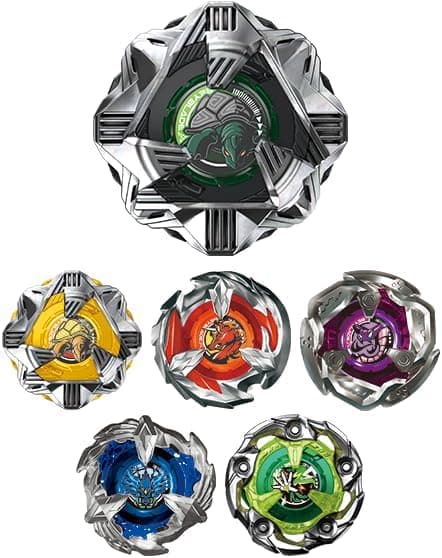 Beyblade X BX-35 Random Booster Vol. 4 (Complete Set of 6 Types (Product Packaging, Bey Code Card, etc.))