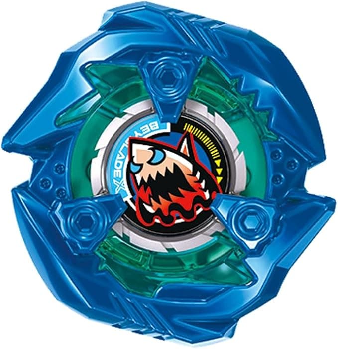Beyblade X BX-48 ランダムブースターVol.9 BX-48-02 シャークエッジ4-70E (メタルコート：ブルー)(商品パッケージ内：本体+ベイコードカード他)【BX-48-02.】