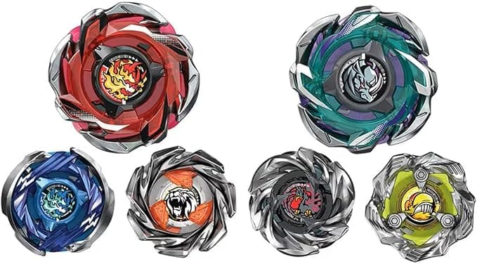 Beyblade X CX-05 Random Booster Vol.6 Complete Set of 6 Types Including 2 Rare Types Beyblade X