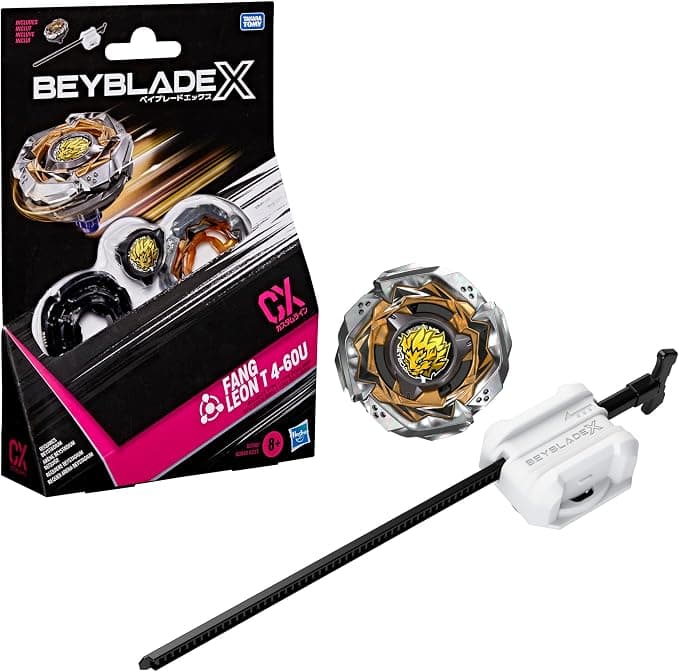 Beyblade X Starter Pack Fang Leon T 4-60U CX Takara Tomy Balance Spinner Competition Spinner 8 Years and Up