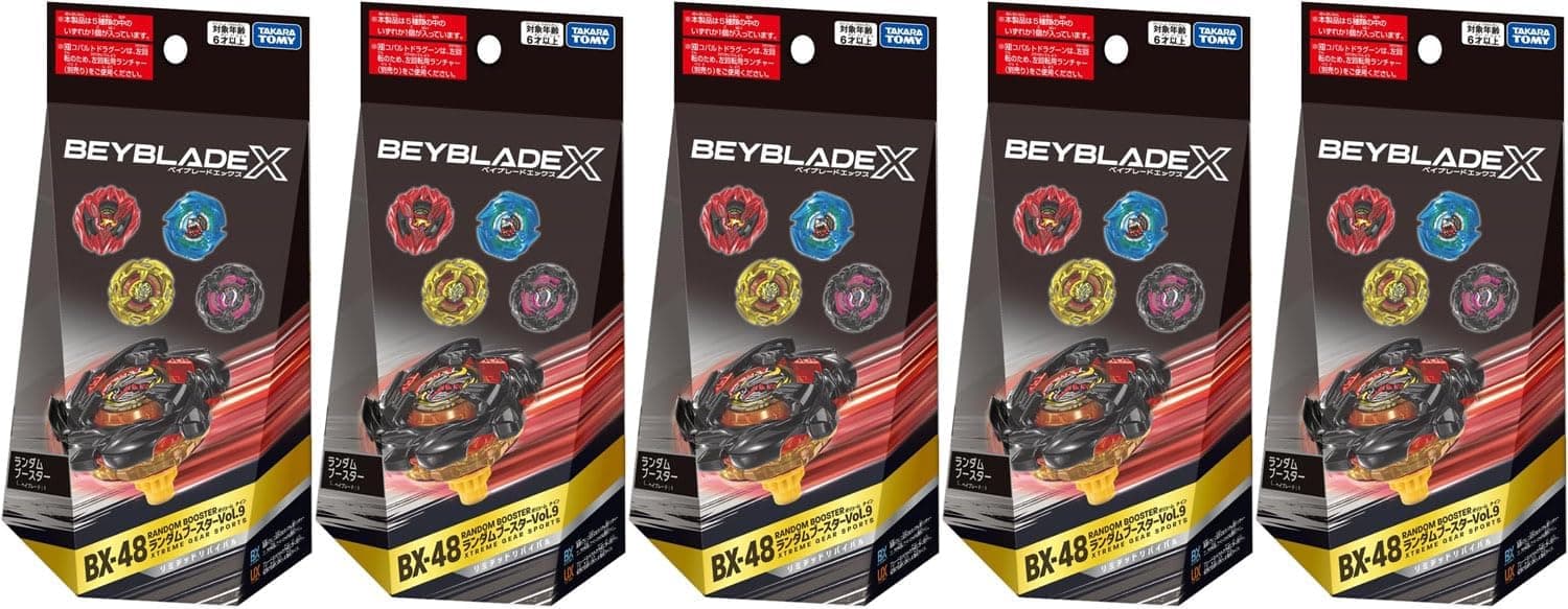 Beyblade X BX-48 Random Booster Vol.9 Complete Set